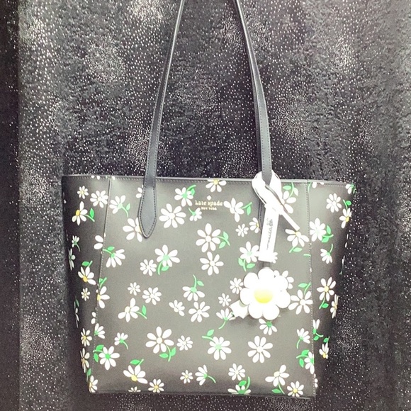 Kate Spade Black and White Tote Bag